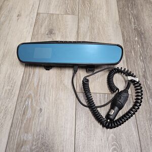 HD Rearview Mirror Dash Cam Car Driving Recorder Micro SD Card Included Retrofit